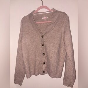 Joe Fresh Women's Beige Cardigan
